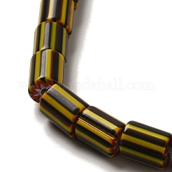 Непальские бусины лэмпворк ручной работы&nbsp;LAMP-B023-07A-04