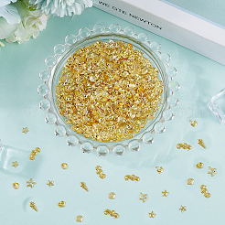 720 шт. 12 стиля кабошонов из сплава и латуни с морской тематикой&nbsp;MRMJ-SC0001-35