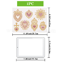 Стекла исправление горный хрусталь DIY-WH0303-274