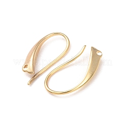 Ganci di orecchini in ottone&nbsp;KK-G604-03G