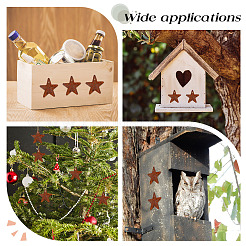 Подвески из ржавого железа&nbsp;IFIN-WH0065-16D