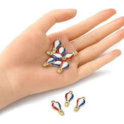 12шт 2 цвета сплава эмалевые подвески&nbsp;ENAM-FP0001-90