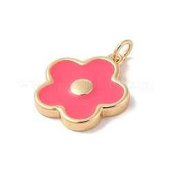 Подвески из латуни с эмалью в стойку KK-Z047-02A-RS