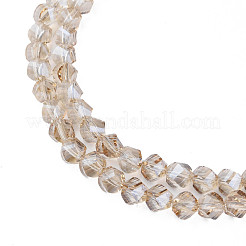 Гальванизируйте прозрачное стекло бисер нитей&nbsp;EGLA-N002-39-F03