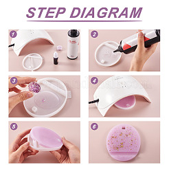 4шт 4 стиль держатели для мобильных телефонов своими руками силиконовая форма&nbsp;DIY-MP0001-12