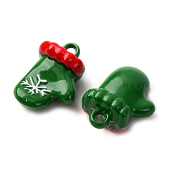 Подвески из окрашенного сплава с рождественской тематикой FIND-G097-02F