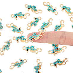 50 шт. подвески-соединители из сплава со стразами&nbsp;FIND-DC0002-70