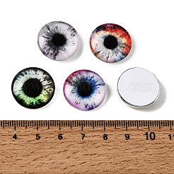 Cabochon in vetro trasparente stampato&nbsp;GL-CBAA22A-03