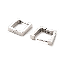 202 серьги-кольца из нержавеющей стали&nbsp;EJEW-C076-06D-P