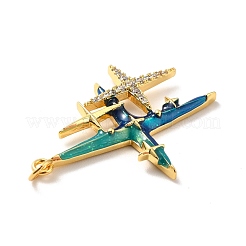 Стойки обшивки латунь микро проложить Циркон подвеску KK-M230-25G