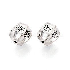 Сплавочные овальные бусины тибетского стиля &nbsp;PALLOY-T093-29AS