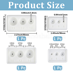 2 pz. 2 stili di perforatrici per perline di argilla plastica&nbsp;DIY-PA0002-06