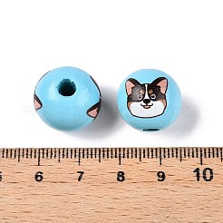 Bois perles européennes&nbsp;WOOD-G021-01D