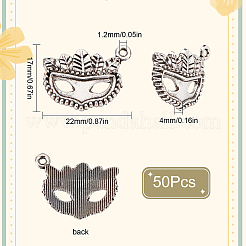 Подвески из сплава в тибетском стиле своими руками PALLOY-SC0004-13