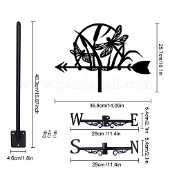 Windrichtungsanzeiger aus Eisen&nbsp;AJEW-WH0265-016