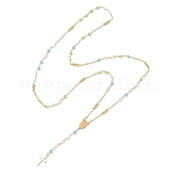 Четки из граненого стекла и латуни NJEW-JN05672