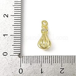 Подвески из латуни с прозрачным фианитом KK-L238-25G