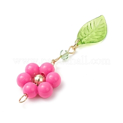 Акрил с большими подвесками из нержавеющей стали 304&nbsp;PALLOY-JF04512-01