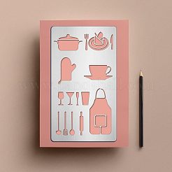 2шт 2 трафарета для резки из нержавеющей стали 304 DIY-FG0002-01