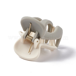 Двухцветные пластиковые заколки для волос с когтями&nbsp;LS-PHAR-F015-01C