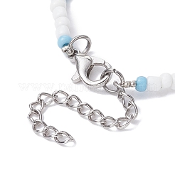 Браслет с черепахой из цинкового сплава в тибетском стиле BJEW-JB09748