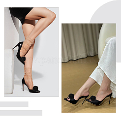 4 шт. пряжки для обуви в виде помпона из шерсти&nbsp;HJEW-WH00196