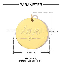 Подвески из нержавеющей стали 304&nbsp;STAS-OY010-69G