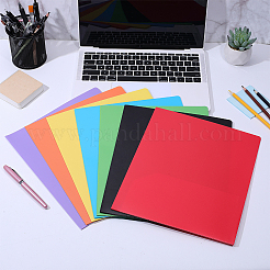 14 pz. Cartellette rettangolari in plastica PP a 7 colori&nbsp;AJEW-WR0004-02