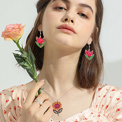 24шт 4 стиля прозрачные акриловые подвески&nbsp;MACR-CA0001-13