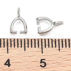 シーグレース ブラス アイスピック ピンチベイル  カドミウムフリー＆ニッケルフリー＆鉛フリー  プラチナ  8x2mm  穴：1.6mm  ピン：0.7mm&nbsp;XGRQ1U155-370P