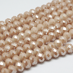 Гальванические стеклянные бусины&nbsp;EGLA-G014-2mm-FR-A05