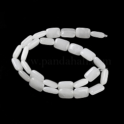 Бусины из натурального белого нефрита G-K357-D22-01