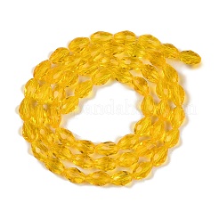 Chapelets de perles en verre transparente  &nbsp;EGLA-N013-T10mm-D04
