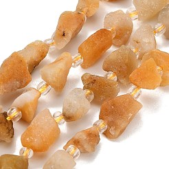 Natürliche gelbe Botswana Achat Perlen Stränge&nbsp;GG-CBA0B77-A21-02