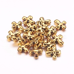 Сплавочные овальные бусины тибетского стиля &nbsp;LS-PALLOY-A018-AG-NR