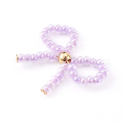 Стеклянные бусины ручной работы плетеные подвески&nbsp;PALLOY-JF00632