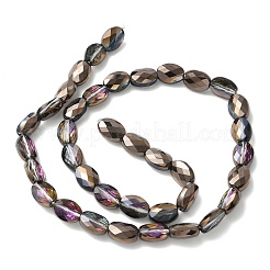 Стеклянные бусины с гальваническим покрытием &nbsp;EGLA-L045-A