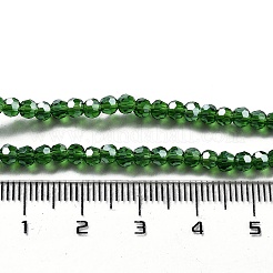 Гальванизируйте прозрачное стекло бисер нитей&nbsp;LS-EGLA-A035-T3mm-A11