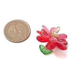 Подвески из стекла и акрила&nbsp;PALLOY-MZ01163-02