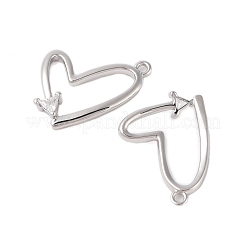 Стеклянные подвески с прозрачными стразами KK-N254-63P