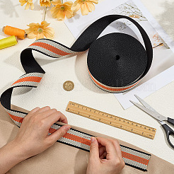 Полиэстер Grosgrain ленты&nbsp;OCOR-WH0105-091A