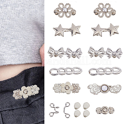 8 стиль литые регулируемые джинсовые пуговицы булавки&nbsp;BUTT-DJ0001-23