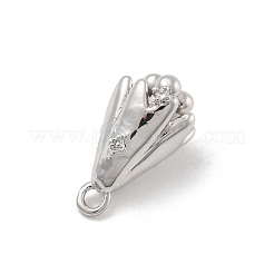 Латунные микро проложить кубического циркония подвески&nbsp;LS-KK-D283-18P