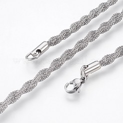 Bracciali a catena in acciaio inossidabile 304 anti-ossidazione&nbsp;BJEW-P236-27P