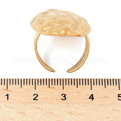 Открытые манжеты из нержавеющей стали 304 с тематикой океана для женщин&nbsp;LS-RJEW-K293-02C-G