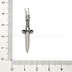 Подвески из хирургической нержавеющей стали 316&nbsp;STAS-A123-04A-AS