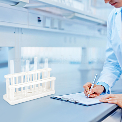 Пластиковый держатель для пробирок с 15 отверстием AJEW-WH0010-65A