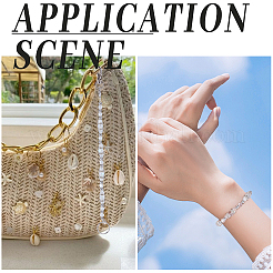 2шт стеклянный брелок&nbsp;HJEW-SC0002-31