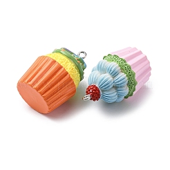 Подвески из непрозрачной смолы&nbsp;RESI-K049-03