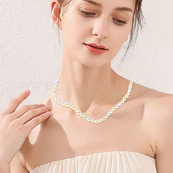 4 нити 2 стиля нити стеклянных бусин миллефиори ручной работы&nbsp;LAMP-CA0001-15